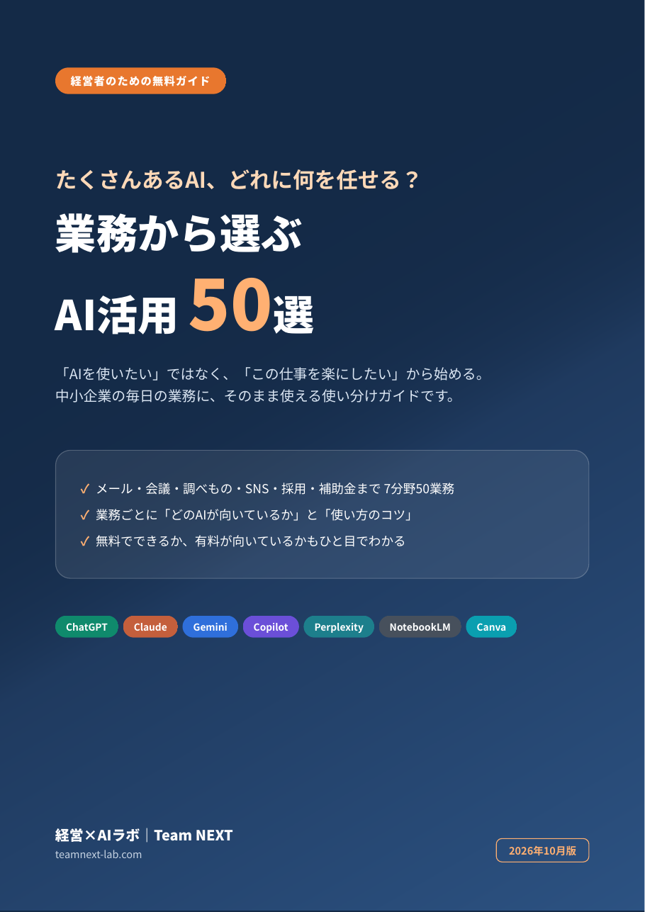 AI活用50選の表紙